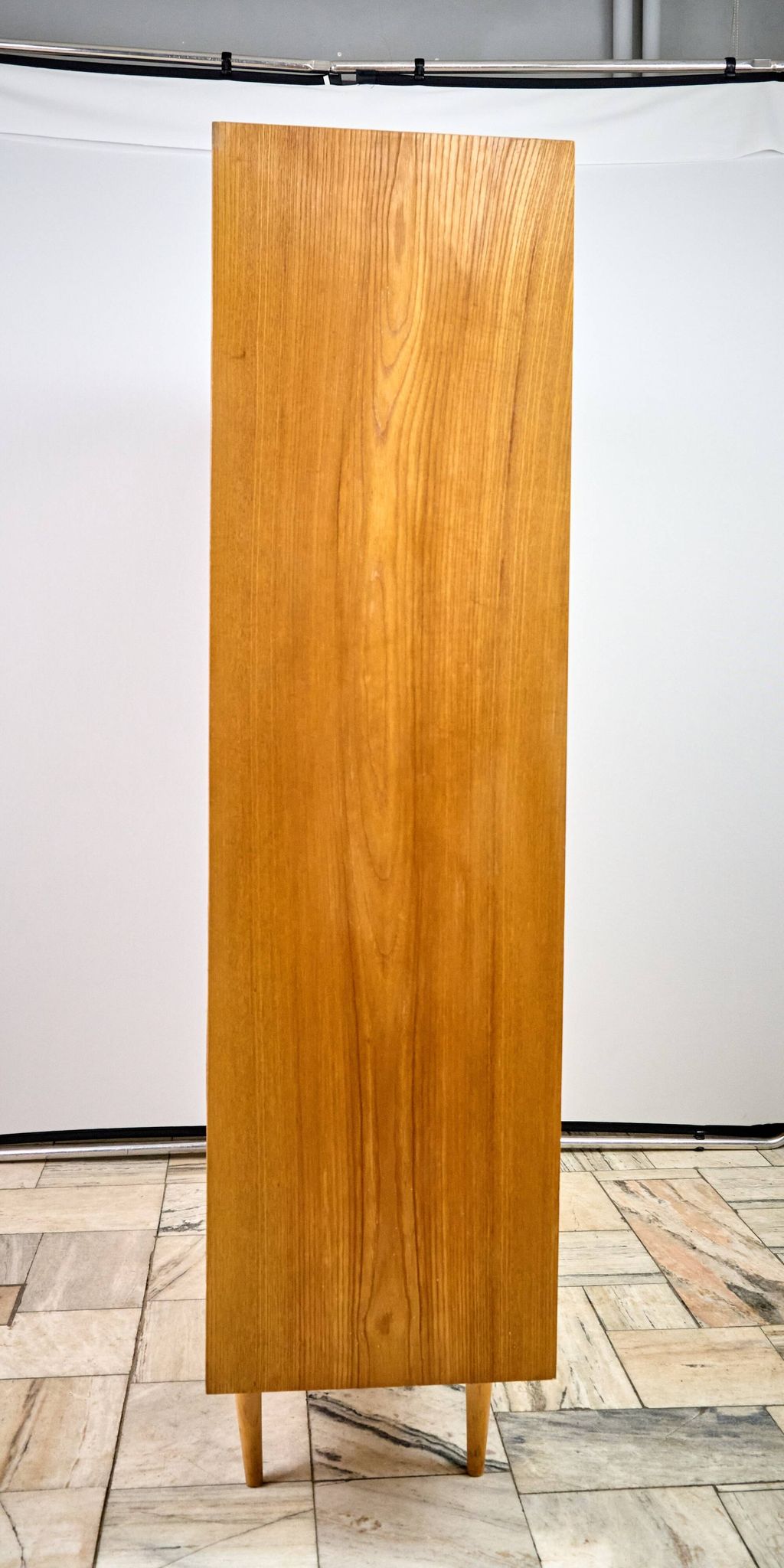 Vintage Wooden Bookcase, 1960s, Czechoslovakia