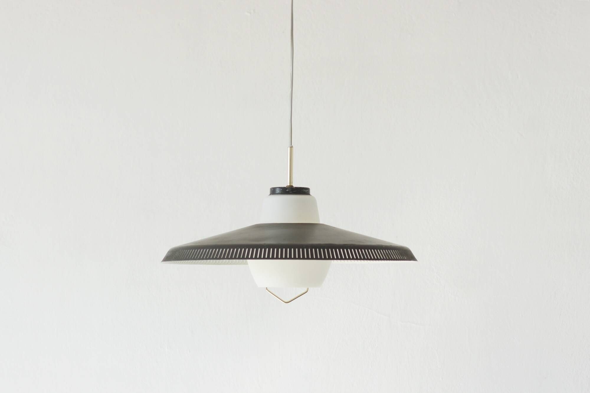 Model P415 Pendant Light by Bent Karlby for Lyfa, 1960s