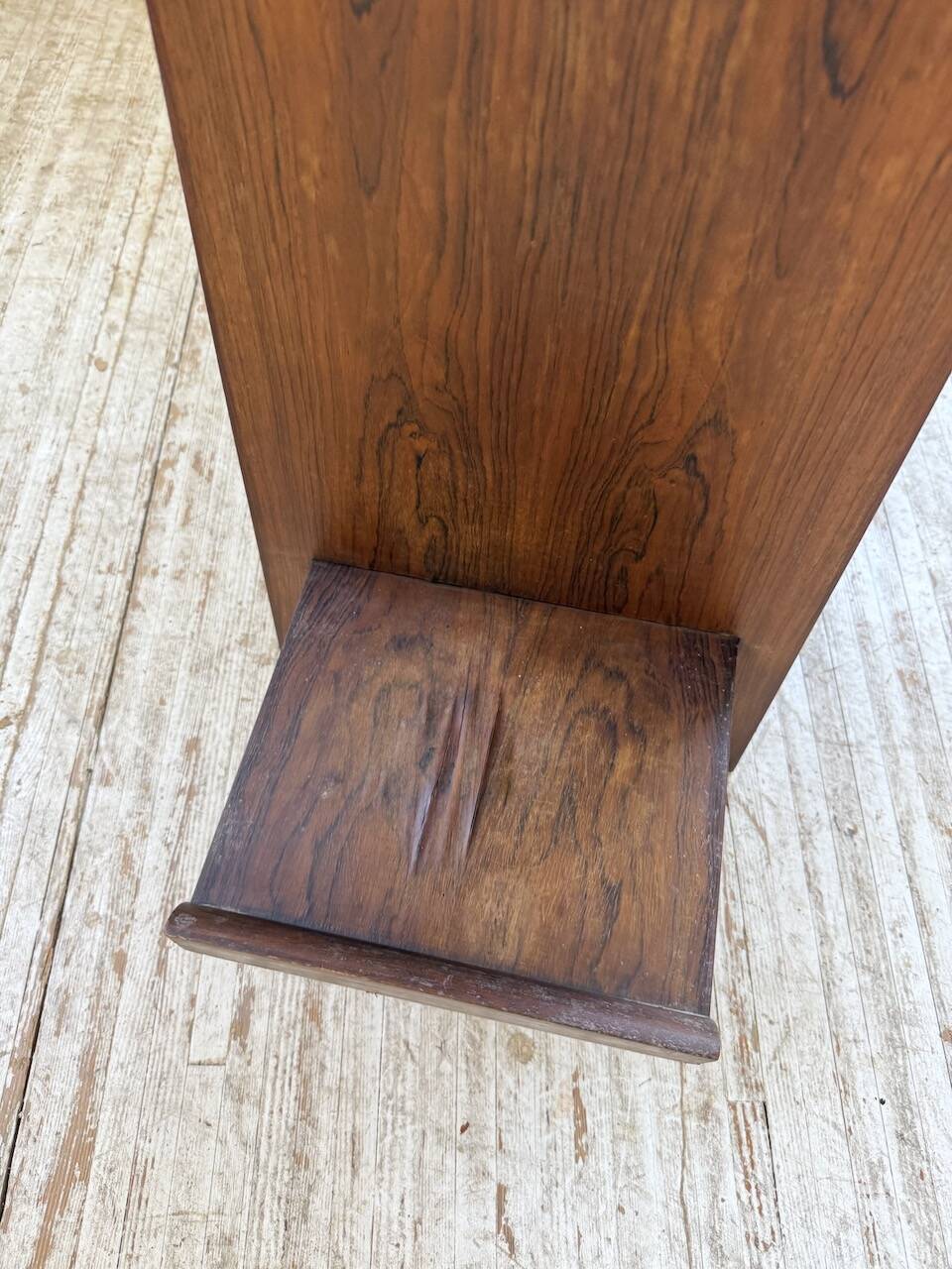 Jardinière années 50 palissandre constructiviste