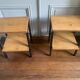 Pair of oak bedside tables from the 60s/70s.