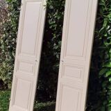 Paire de portes de placard h200x60cm chacune ancienne