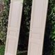 Paire de portes de placard h200x60cm chacune ancienne