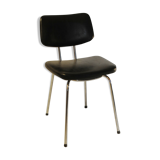 Black skai chair