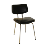 Chaise skaï noir