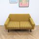 Yellow retro sofa from the 70s