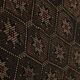 Tapis Kilim Vintage Noir et Brun à Motifs Géométriques, 183x297 Cm