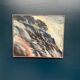 Original Swedish Oil On Canvas – “Abstract Landscape” By Chennet Juhlin – Signed – Vintage & Framed – 63 × 52 Cm (24.8" × 20.5")