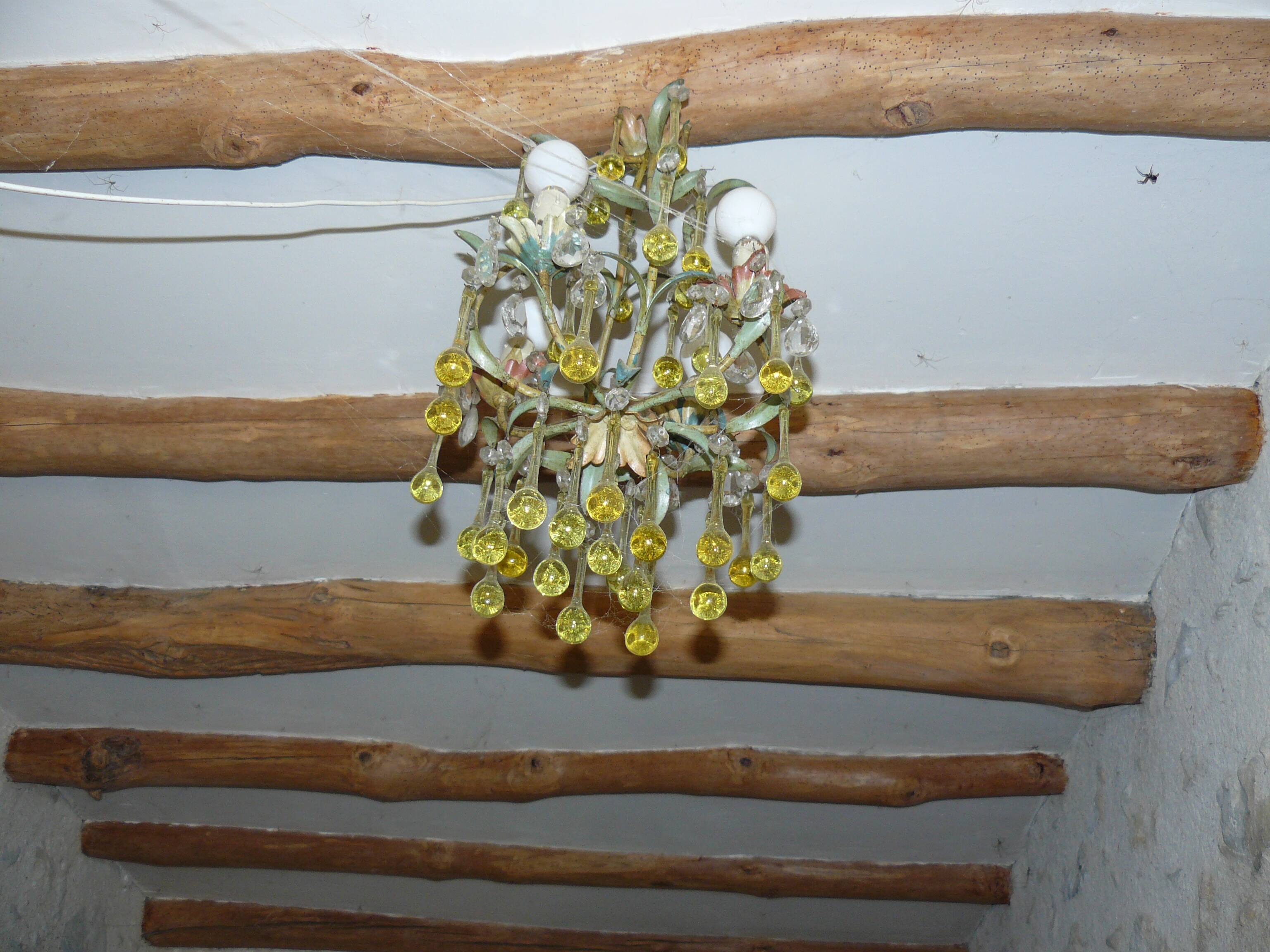 Small Murano drops chandelier