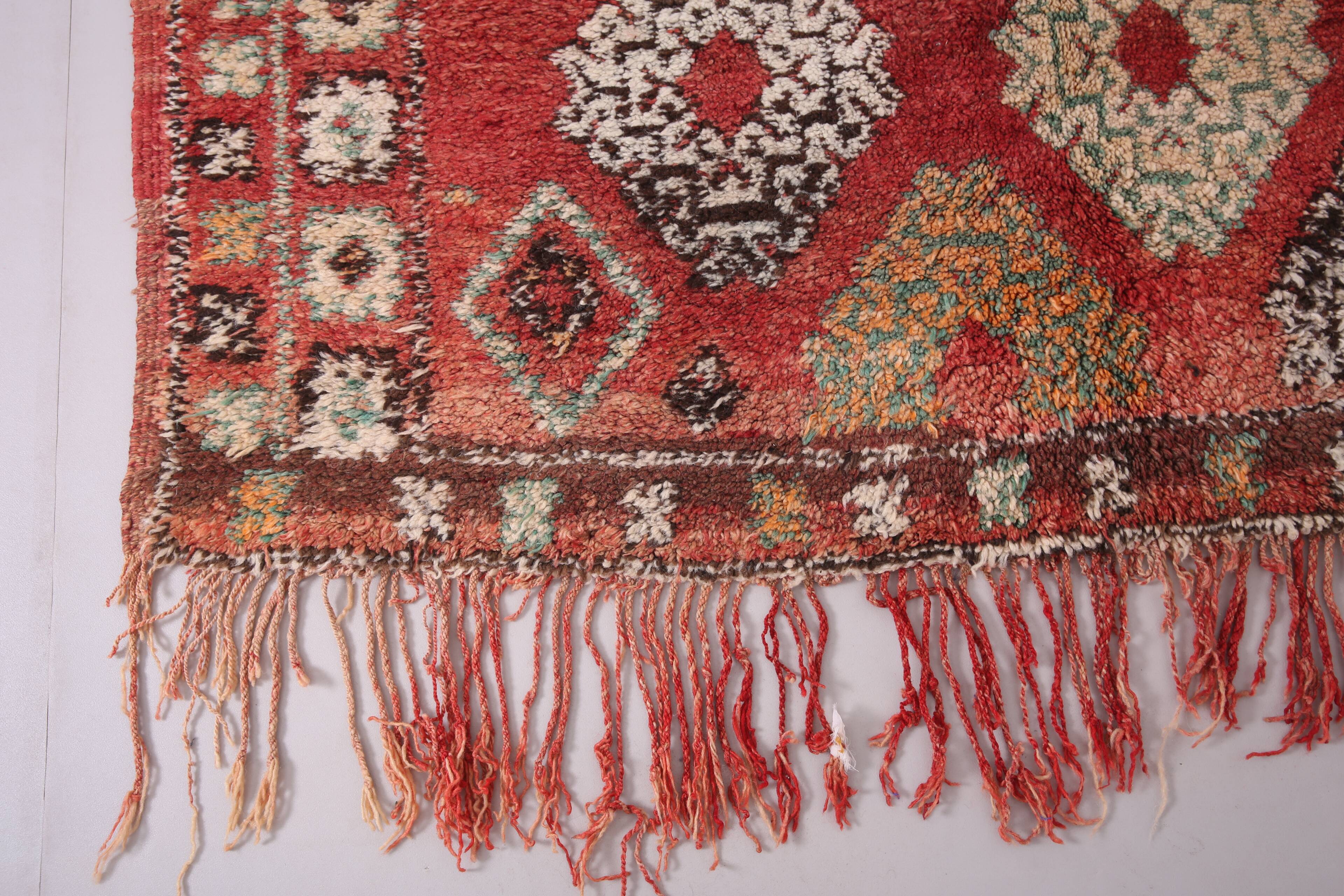 Vintage Moroccan Rug 179 x 305 cm - Berber Handmade Rug - Old Moroccan Rug
