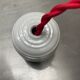 Lot 3 industrial suspensions emaillees flat 25 cm