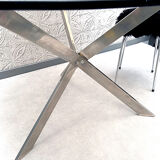 70s Glass roundtable