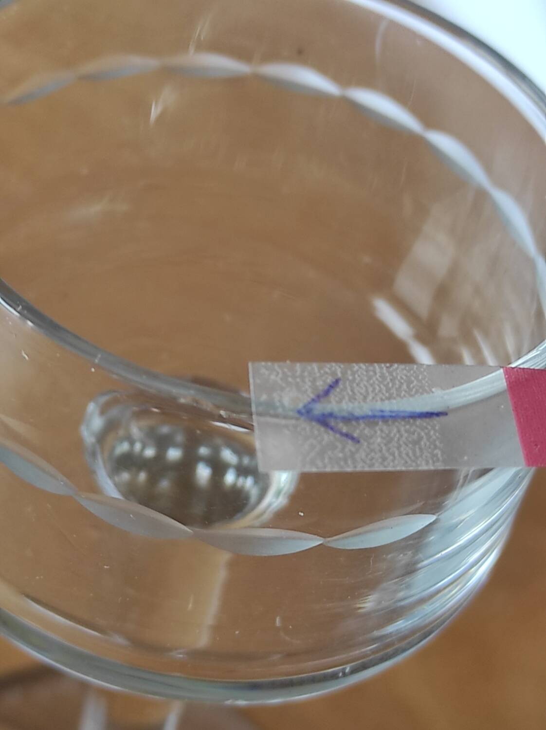 Set of 9 Anjou-style white wine glasses