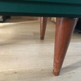 Commode vintage vert foncé