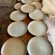 Vintage French village plates