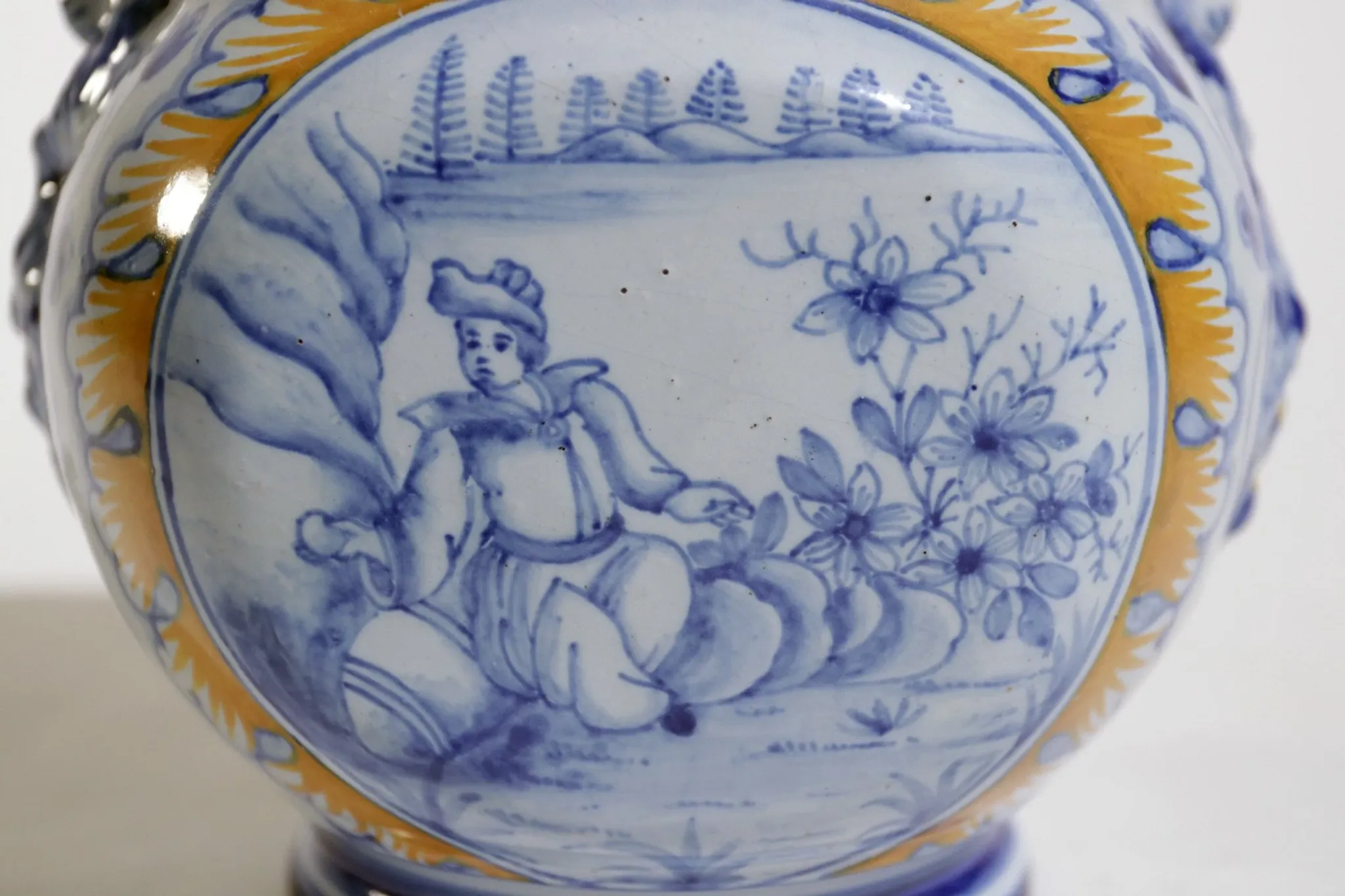 Faience vase from Nevers – Antoine ‘Gabriel’ Montagnon, circa 1915
