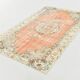 4x7 Salmon & Cream Classic Vintage Area Rug, 134x220Cm