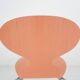 Arne Jacobsen for Fritz Hansen peach wooden "Ant" chair, Denmark 1996