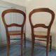 Pair of old wooden chairs