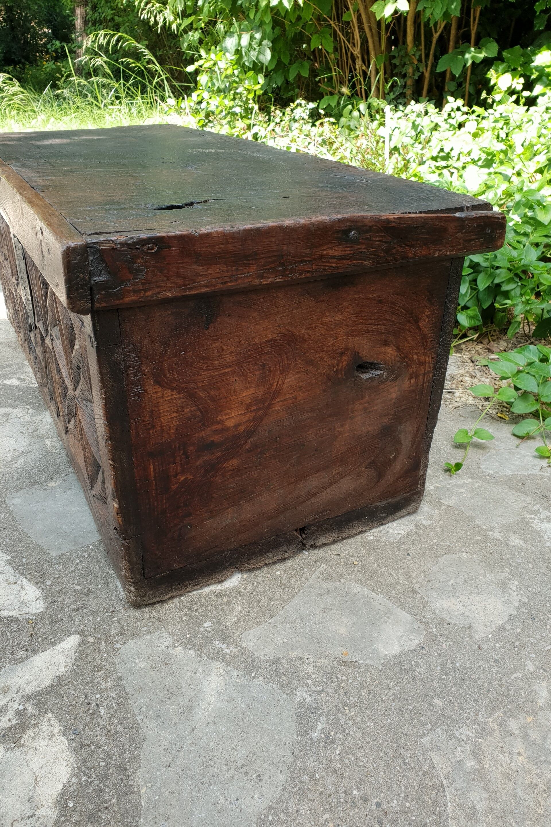 19th century folk art chest