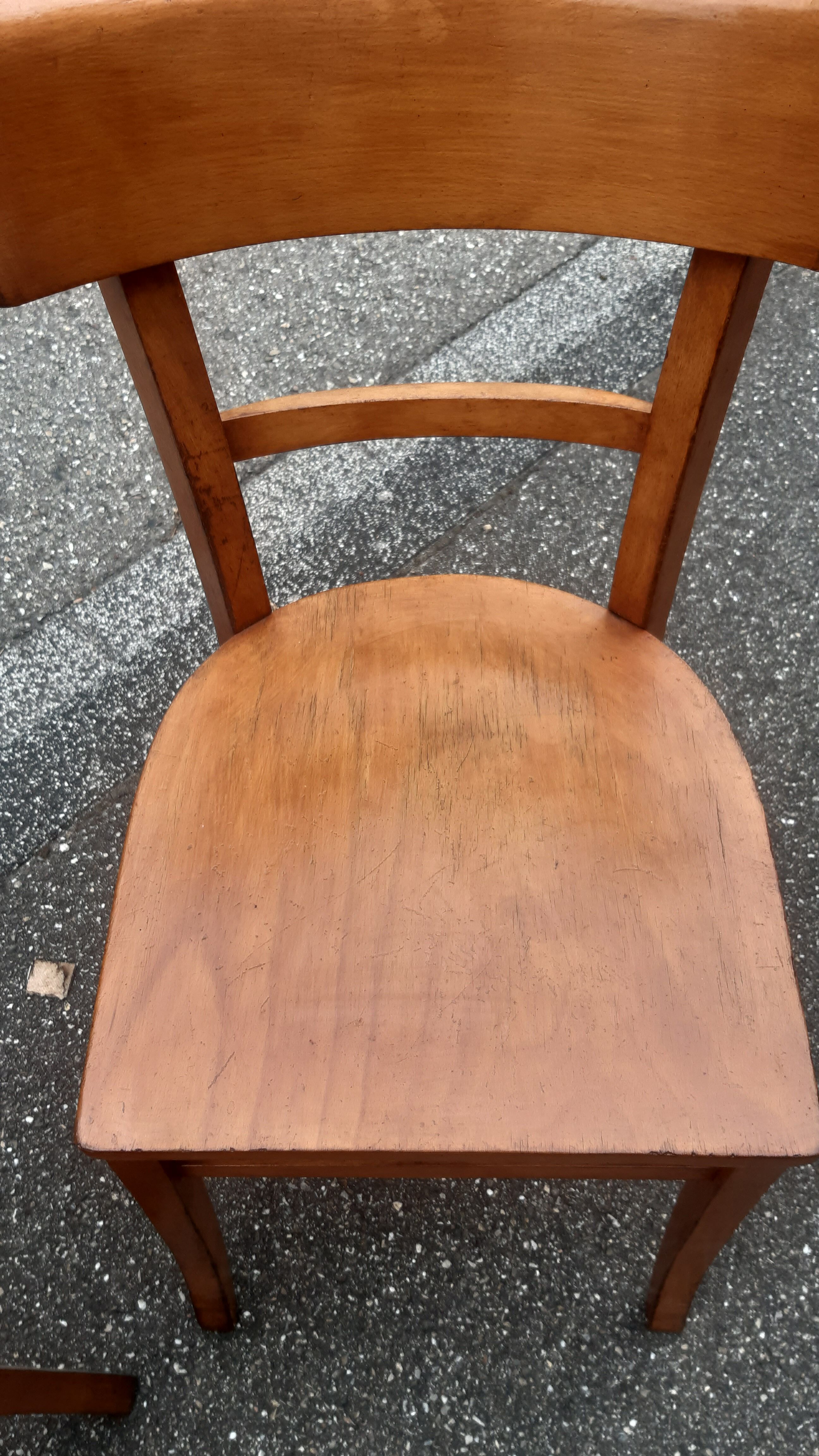 Lot de 2 chaises bistrot Luterma