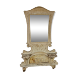Art Nouveau metro fountain mirror