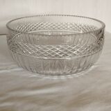 Round crystal bowl from Saint-Louis