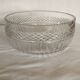 Round crystal bowl from Saint-Louis