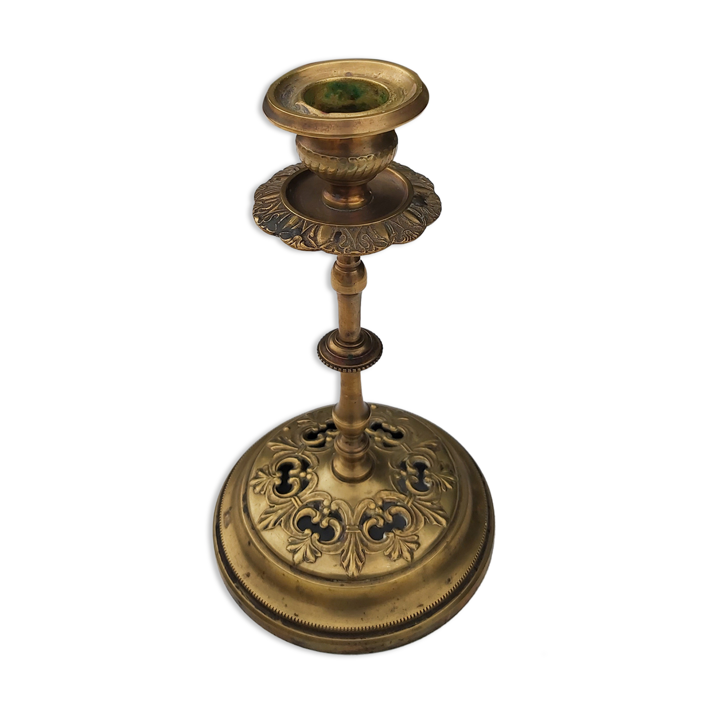 Brass candlestick