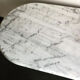 Oval bistro table
