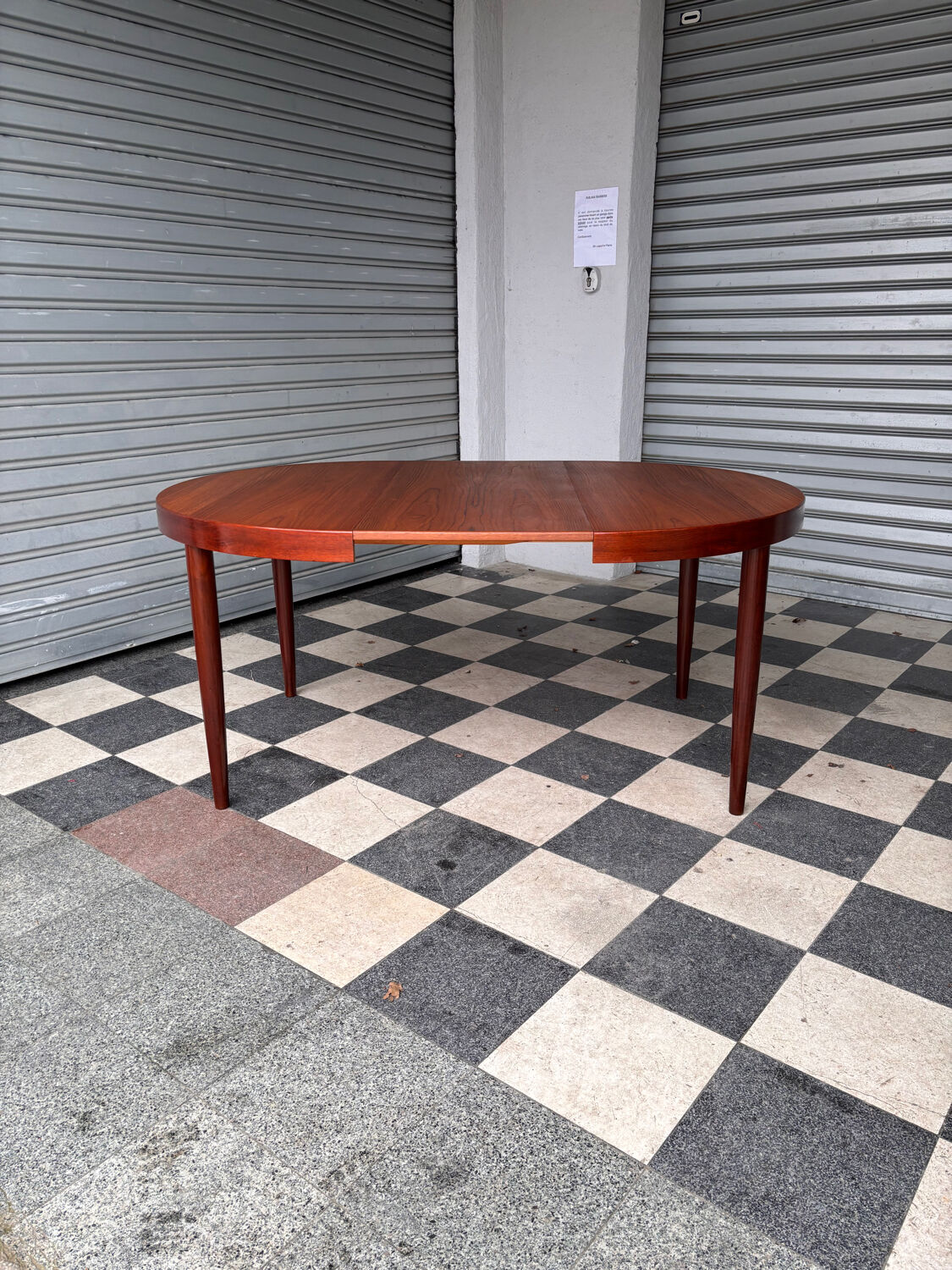Danish table in teak