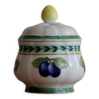Pot avec couvercle décor fruits Villeroy & Boch