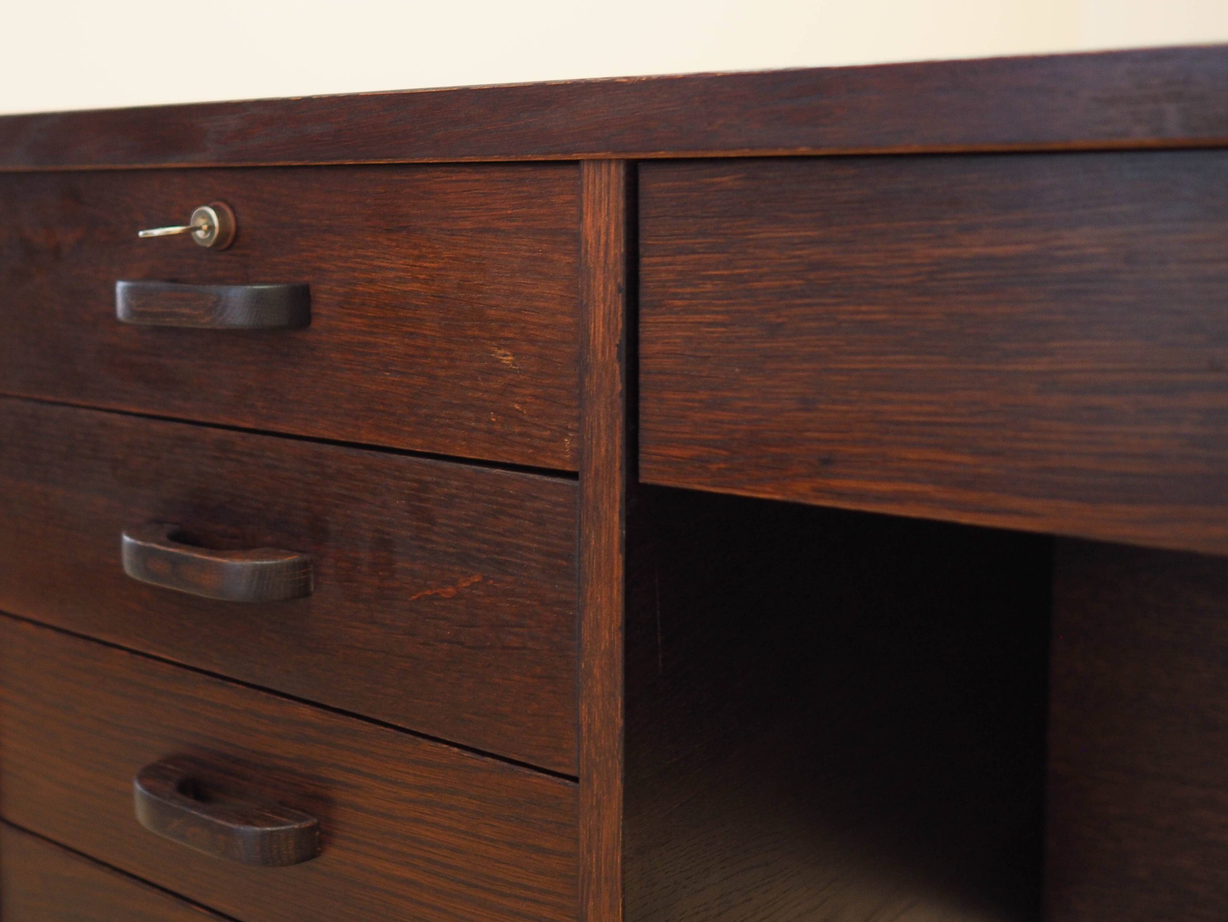 Oak desk, Danish design, 1970s, made in Denmark