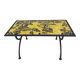 Jean Lurçat at Saint-Vincent Coffee table in wrought iron 1950