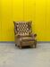 Vintage Handmade Chesterfield Recliner Armchair