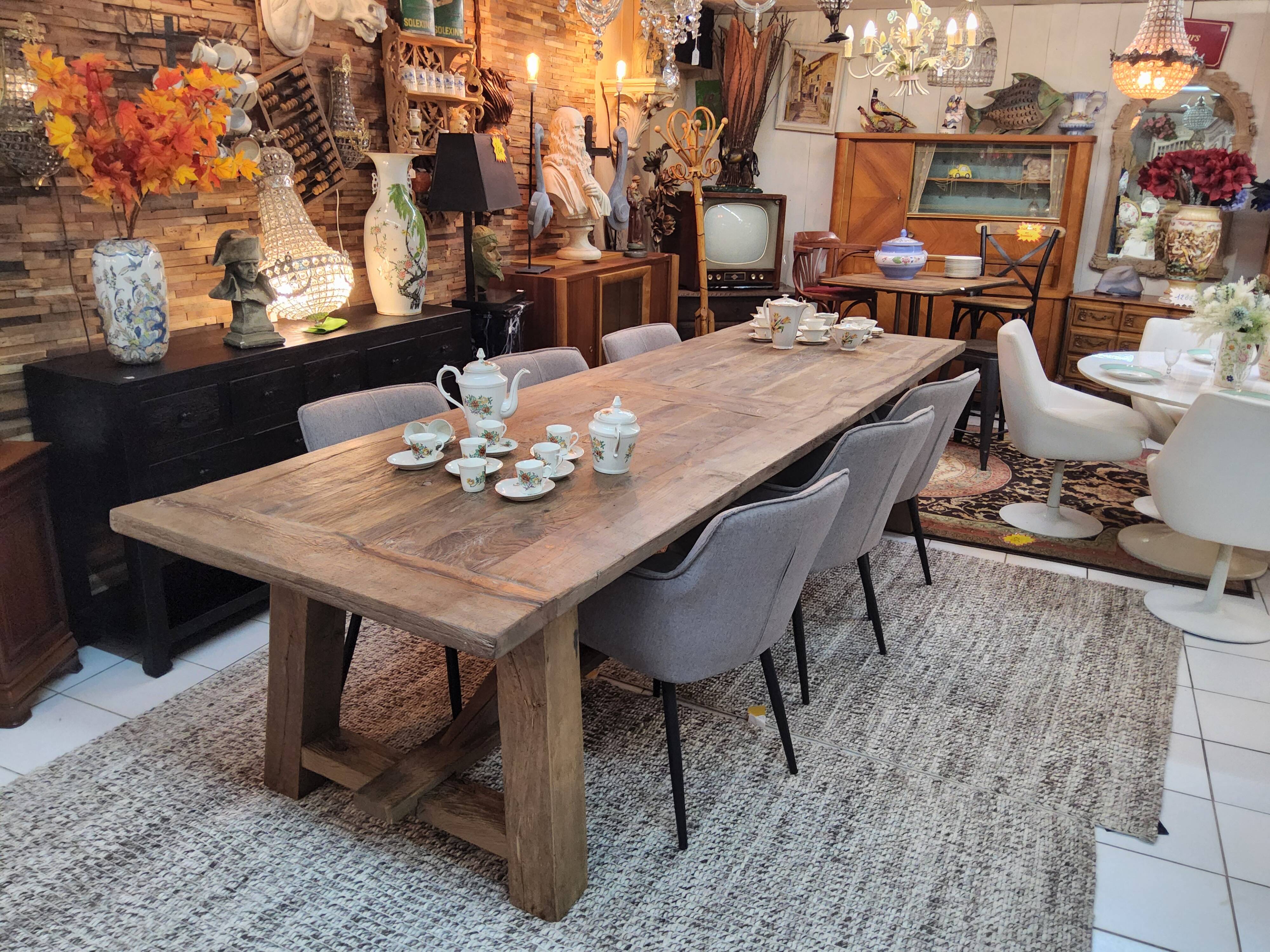 Grande table de ferme