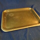 Vintage Louis style brass serving tray