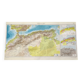 Map of North Africa 1950