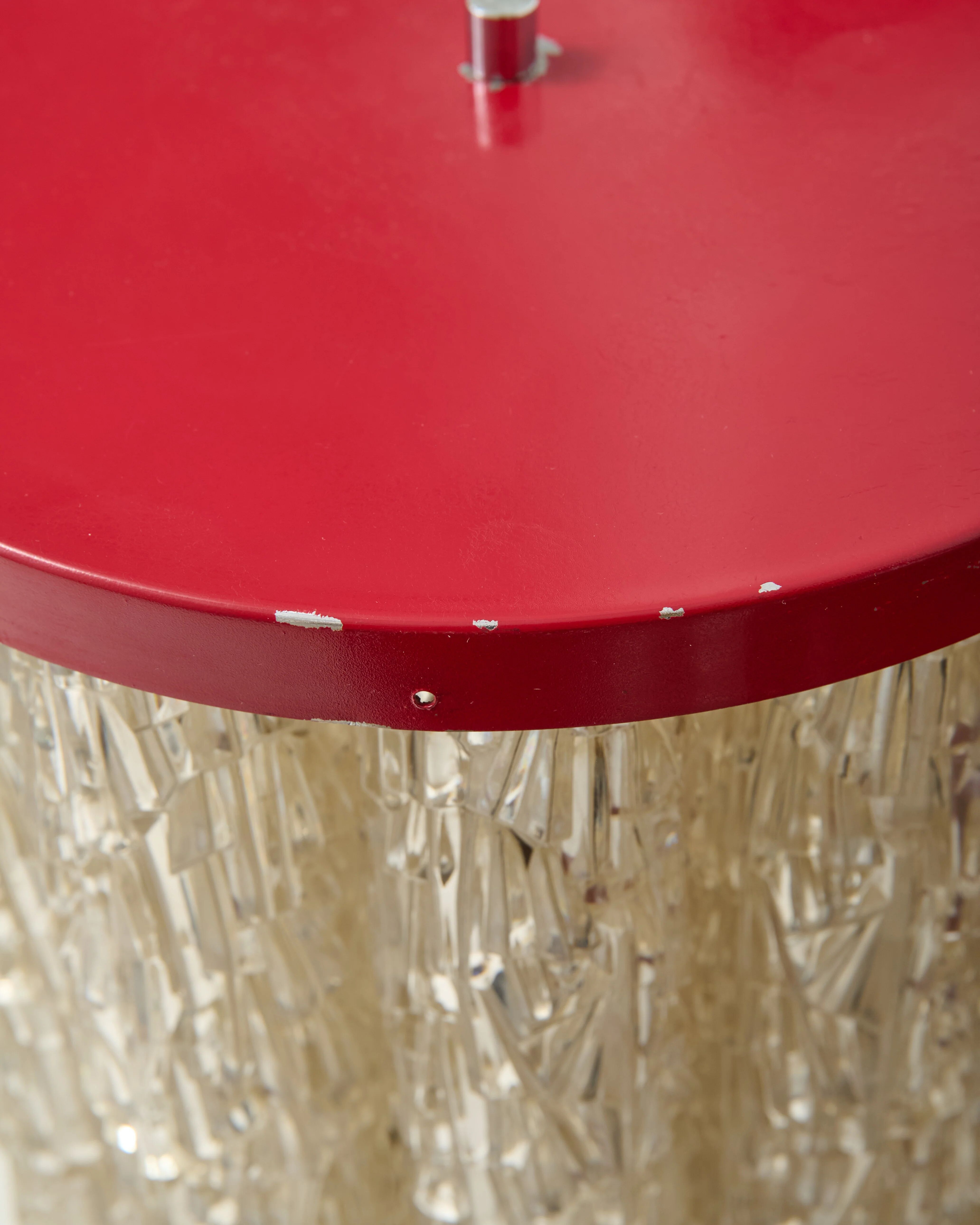XXL table lamp, dlg Tronchi, JT Kalmar, 1970s