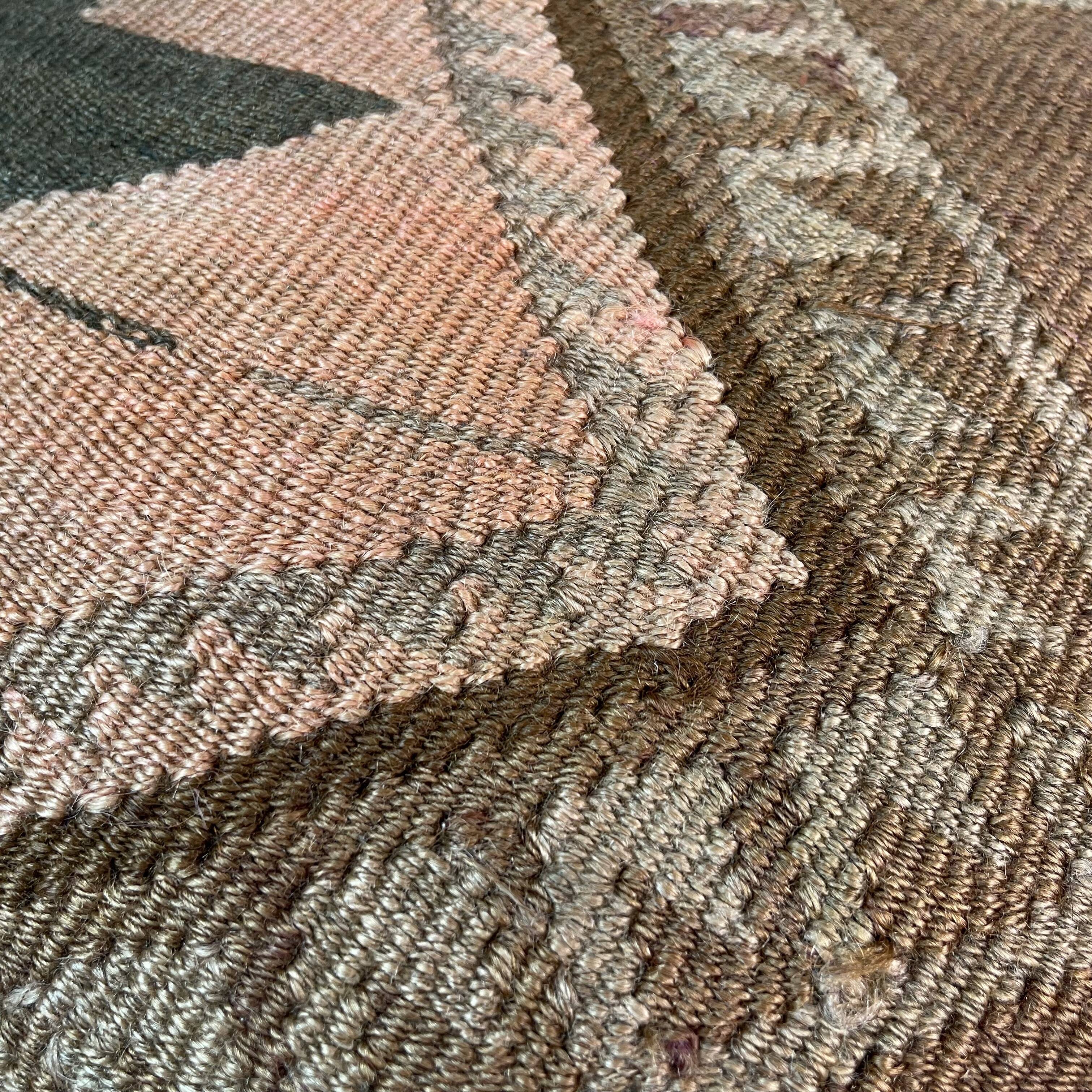 Housse de coussin en Kilim turc vintage 40x40cm