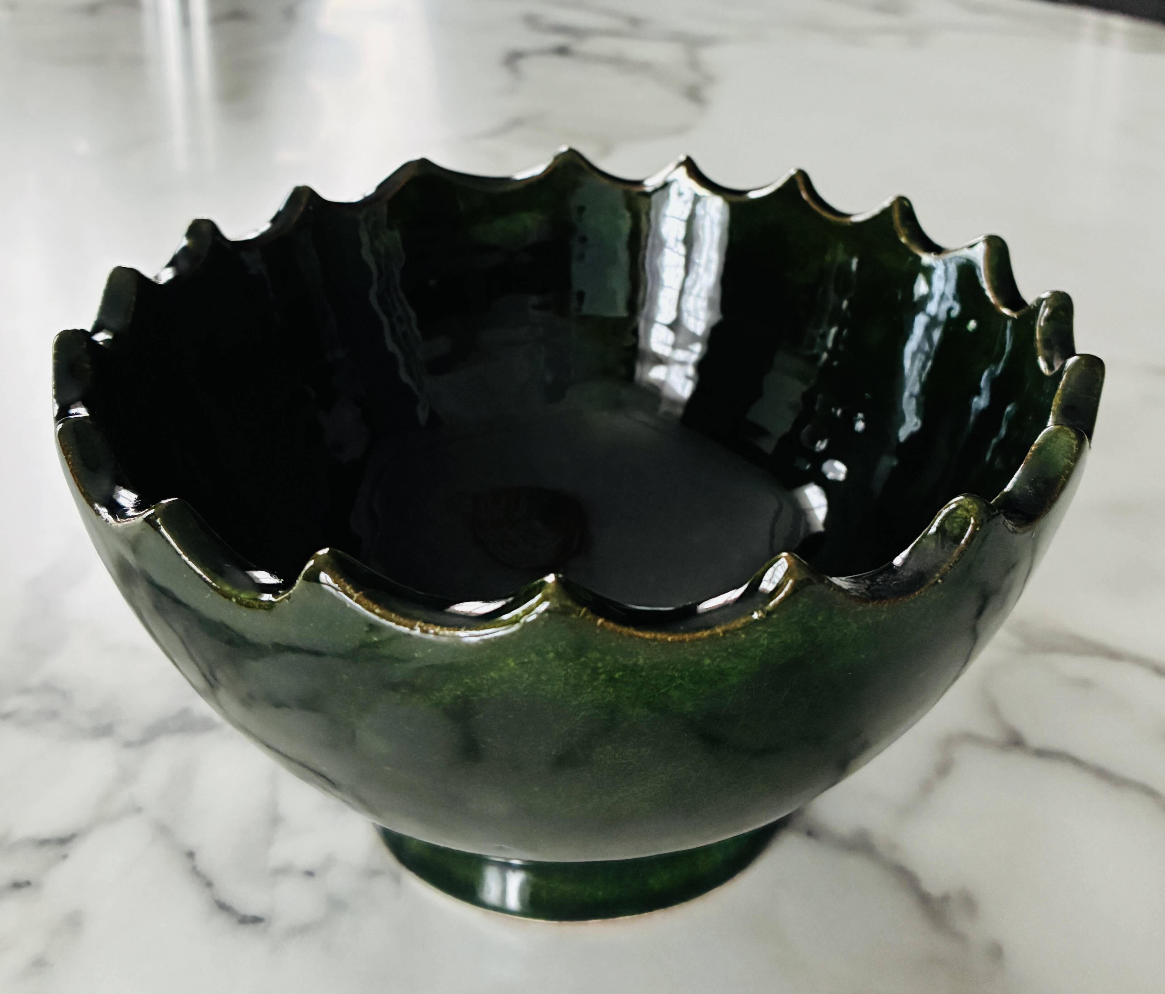 Tamegroute salad bowl Morocco small model