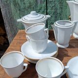 Limoges porcelain coffee service by F. Legrand and Cie