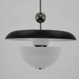 1930s Bauhaus Chandelier by Anyz, Czechoslovakia