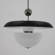1930s Bauhaus Chandelier by Anyz, Czechoslovakia