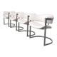 Set of 4 dining chairs by Vittorio Introini, Italy 1970s