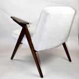 Fauteuil beige Bunny de Józef Chierowski, années 1970