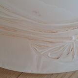 Alabaster brass chandelier