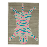 Tapis tigre turc en laine noué à la main 256 cm x 348 cm