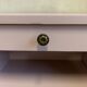 Vintage pale pink bedside table