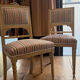 Paire de chaises Louis XVI