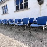 Série de 40 chaises de G. Piretti pour Castelli Anonima Castelli, Italie, années 1970